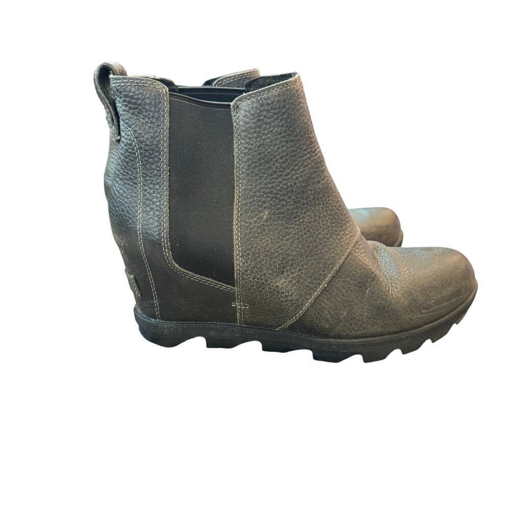 Sorel Womens Joan of Arctic Wedge III Chelsea Bootie US 10.5 EU 41.5 Gorpcore - Picture 12 of 12